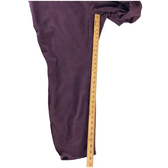 Old Navy Rockstar Mid-Rise Pants Womens Size 28 Plus Reg Purple Stretchy Skinny - Picture 8 of 16